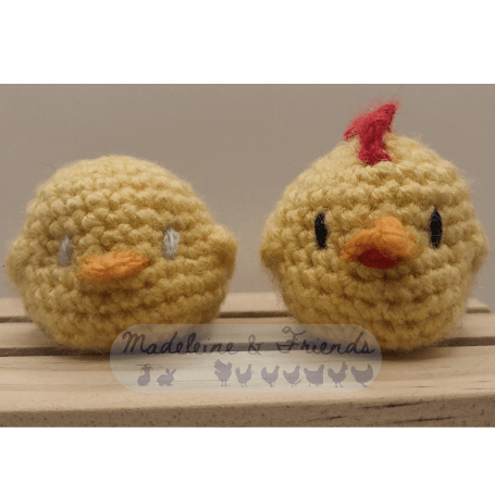 Basic Chick & Adult Chicken Crochet Pattern&nbsp;Free